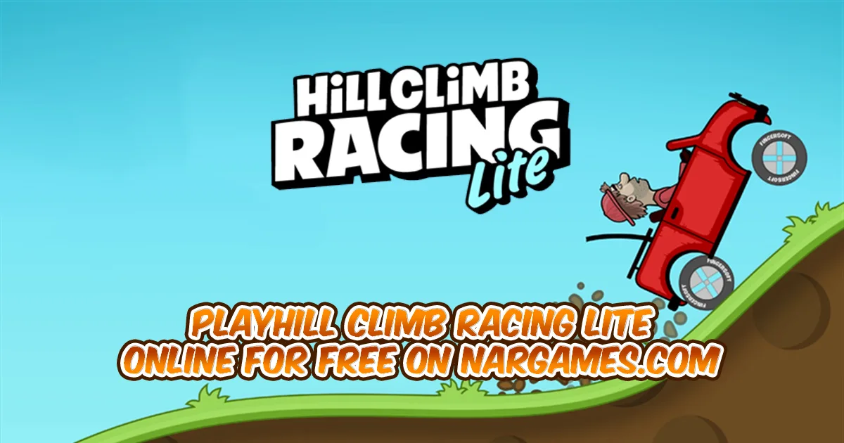 Play Hill Climb Racing Lite online for free